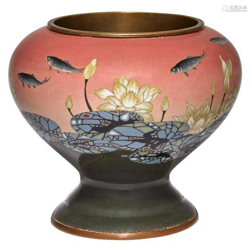 Japanese Cloisonné Vase
