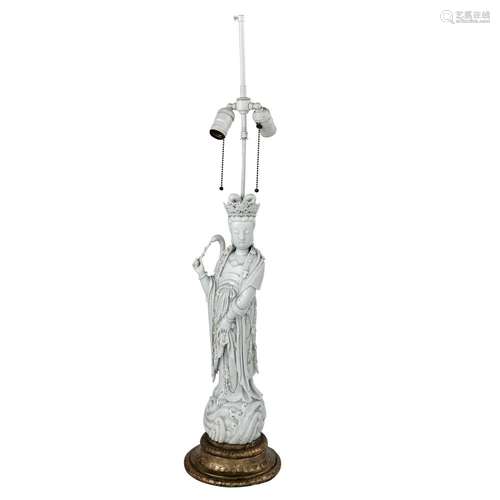 Chinese Blanc de Chine Figure of Guanyin