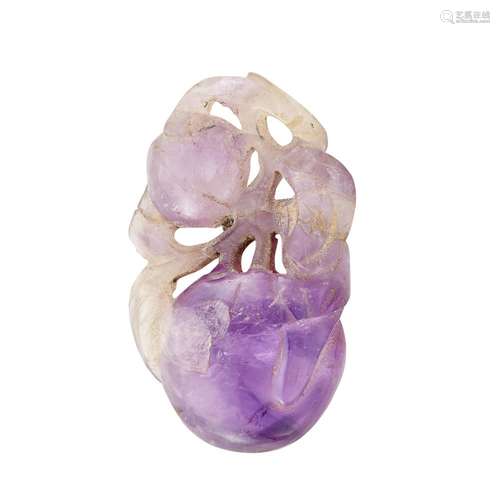 Chinese Amethyst Pendant