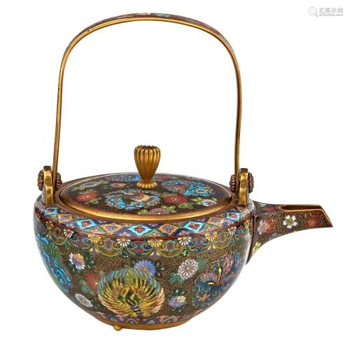 Japanese Cloisonné Teapot