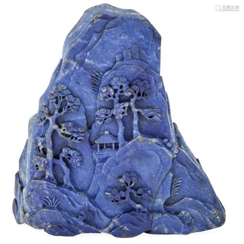 Chinese Lapis Lazuli Mountain