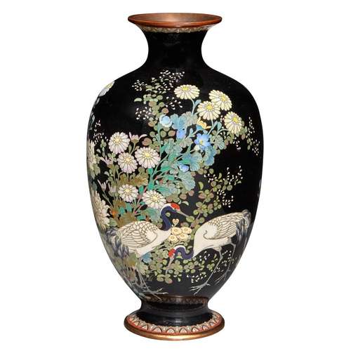 Japanese Cloisonné Vase