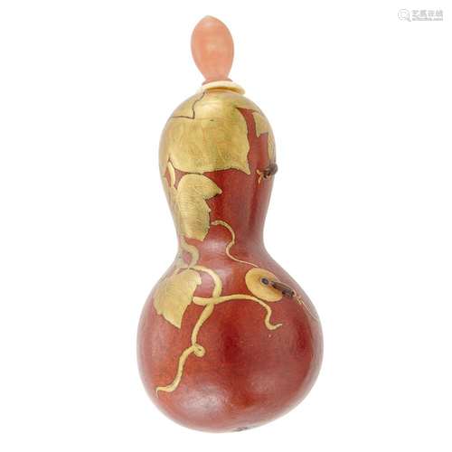 Japanese Double Gourd Snuff Bottle