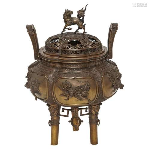 Japanese Bronze Censer