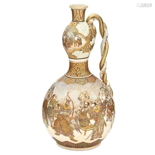 Japanese Satsuma Ewer