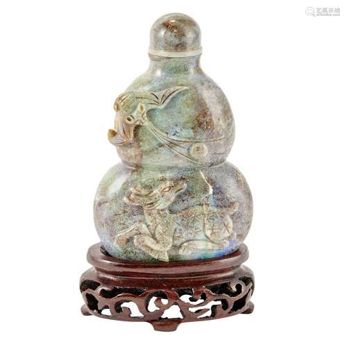 Chinese Opal Snuff Bottle