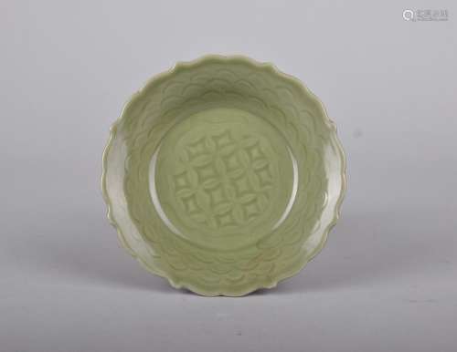 A LONGQUAN DISH, MING DYNASTY