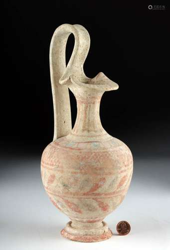 Canosan Polychrome Oinochoe - Stunning Painted Motifs