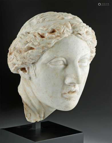 Roman Marble Head of Venus, ex-LaReine Margot