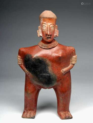 Large / Impressive Nayarit Standing Female Figure