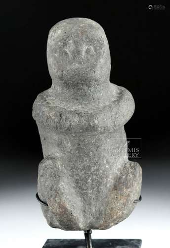 Ancient Hawaiian Volcanic Stone Religious Idol