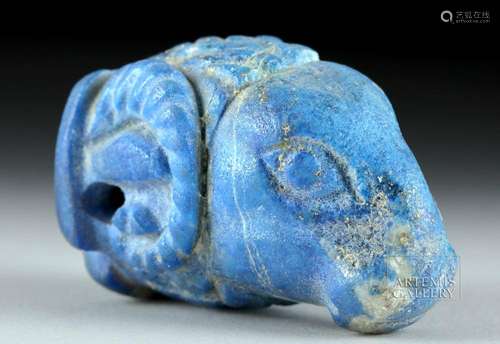 Bactrian Lapis Ram Head Seal, ex-Arte