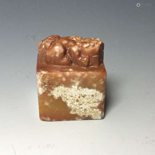 CHINESE ANTIQUE STONE SEAL