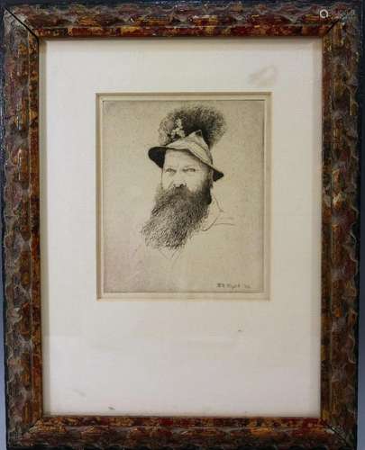 L.N. VOGEL, ETCHING ON PAPER 