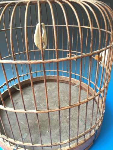 CHINESE ANTIQUE BIRD CAGE