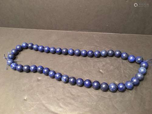 OLD Lapis Necklace, 16