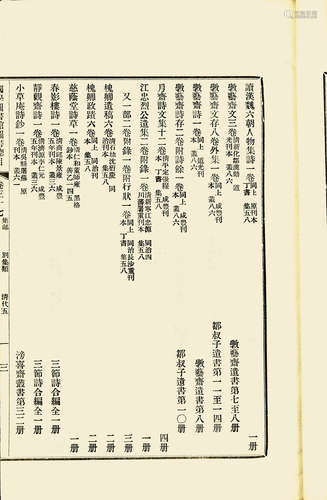 江苏省立国学图书馆总目補编 旧刊本 白纸 线装 11册