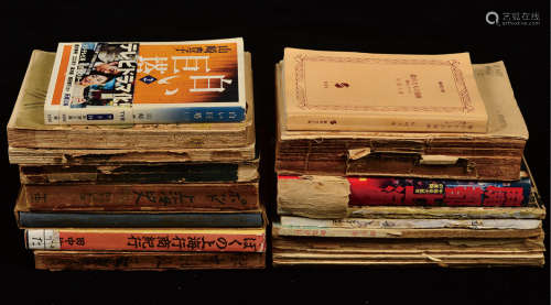 上海战争时期相关日文原版书籍一批15册