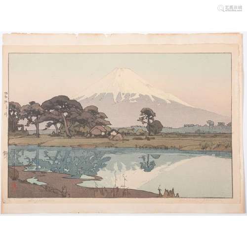 Hasui Kawase (Japanese, 1883-1957), Tsuchiya Koitsu