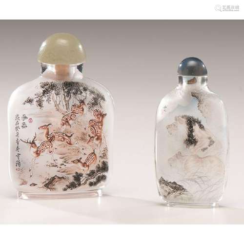 Chinese Glass Snuff Bottles