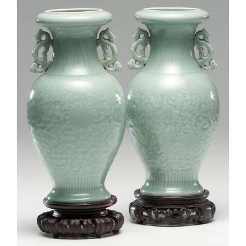 Chinese Celadon Vases