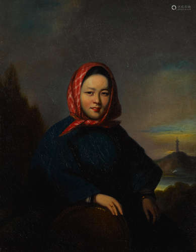 Portrait of Ah You Lamqua (active 1825-1860)