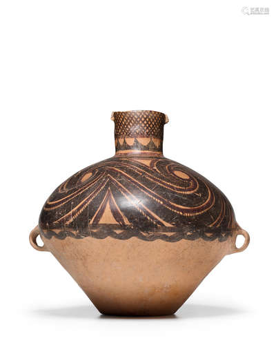 Neolithic period, Yangshao/Majiayao culture, 2600-2300 BCE A BANSHAN PAINTED POTTERY JAR