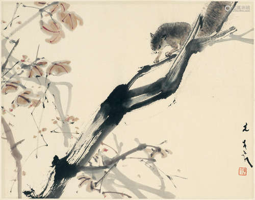 Squirrel Chen Wen Hsi (1906-1991)