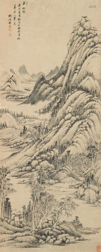 Summer Mountain, 1710 Huang Ding (1660-1730)