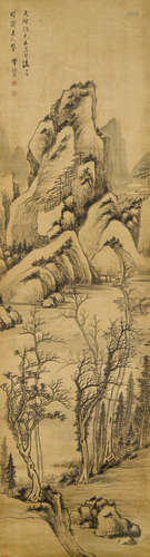 Ink Landscape, 1621    Li Liufang (1575-1629)