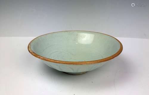 Yinqing Celadon Glazed Porcelain Bowl