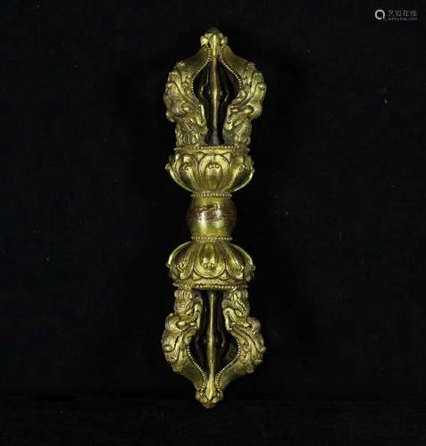 Gilt Bronze Vajra