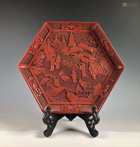 Cinnabar Plate