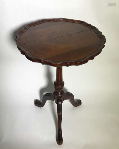 Folding Pedestal Table