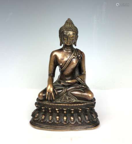 Bronze Figure Of Buddha