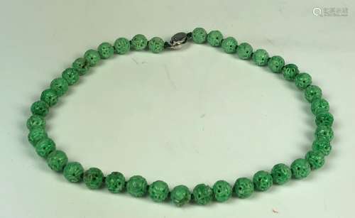 Green Jadiete Necklace