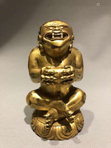 Gilt Bronze Figure