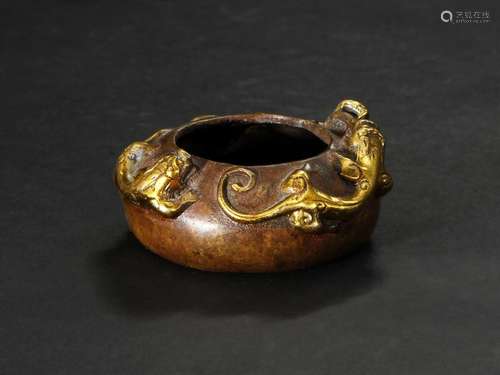 Small Bronze Incense Burner