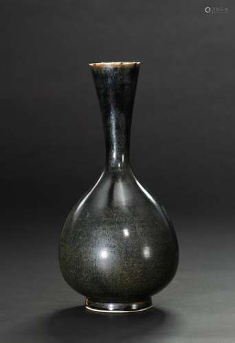 Black Ding 'Yuhuchuan' Vase, Northern Sung