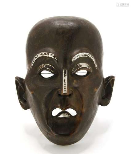 Tibetan Wooden Ritual Mask