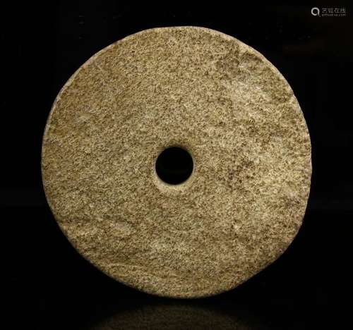 Liangzhu Jade: A Spindle Whorl