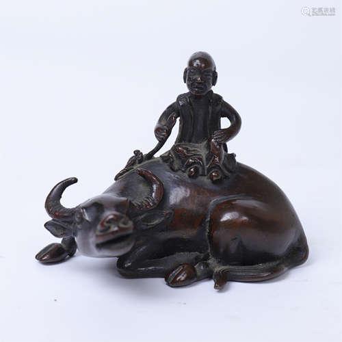 CHINESE BRONZE OX WATER DROPPER