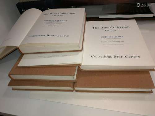 Set of Five Volumes Book THE BAUR COLLECTION GENEVA