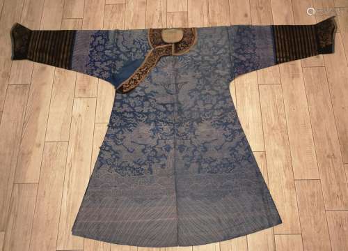 Late Qing Dynasty Chinese Brocade Robes