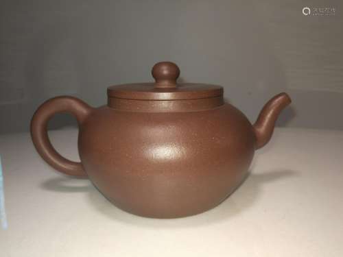 Qing Dynasty Chinese Yixing Zisha Teapot YONGZHENG Mark