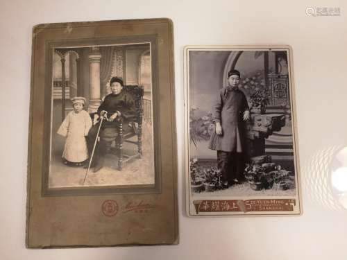 Early 20th C. Chinese Original Figures Photographies