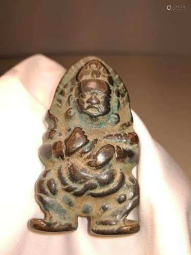 Antique Bronze HU FA Buddha Statue
