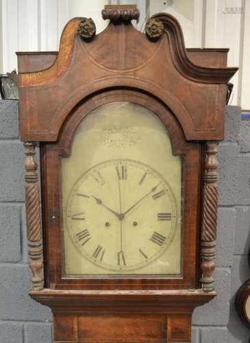 A mid 19th Century longcase clock