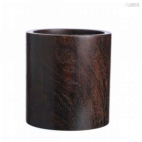 Brushpot in wood, Republic