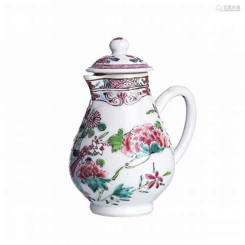 Chinese porcelain milk jug, Yongzheng